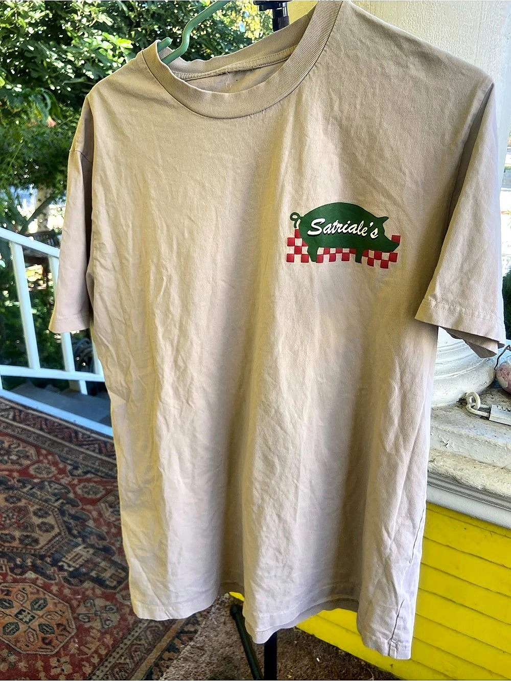 Satriale's Pork Store Meat Market graphic tee Graphic Tee in Cream Like New